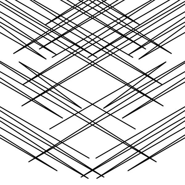 Grille, motif maillé, texture aux lignes dynamiques et irrégulières. Inter — Image vectorielle
