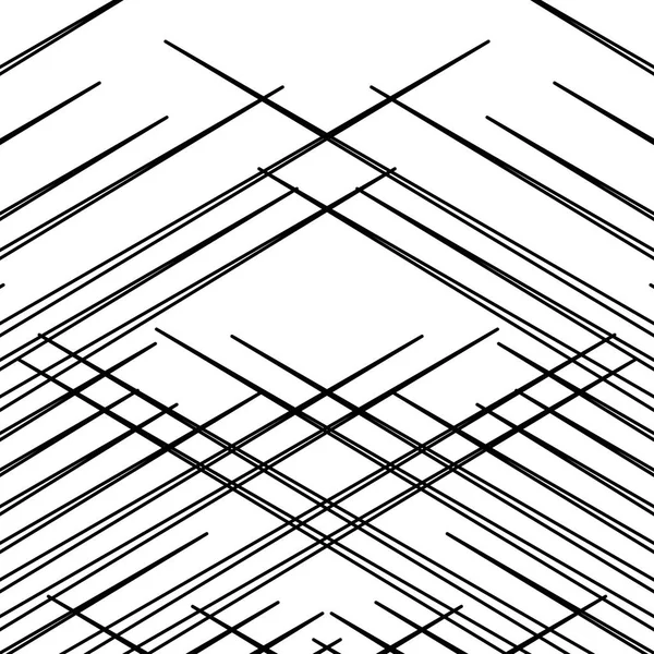 Сетка, сетка, текстура с динамическими, нерегулярными линиями. Интер — стоковый вектор