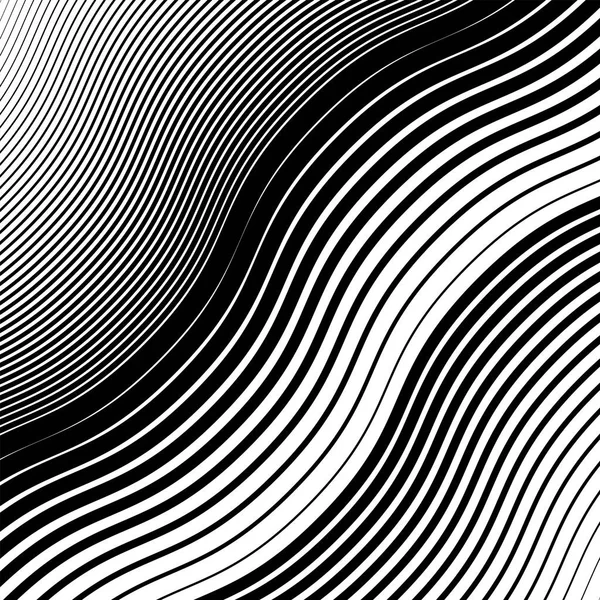 Dalgalı, paralel düzensiz çizgilerin ızgarasal. Billowy, undulati