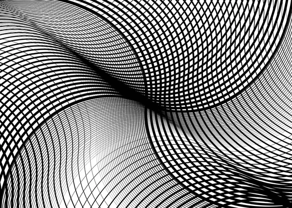 Düzensiz geometrik desen, dalgalı arka plan, sallanan ızgara, 