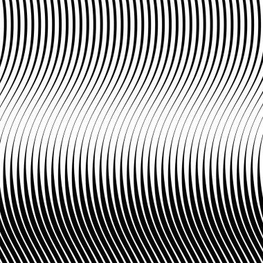 Dikey sallayarak, dalgalı, zikzak çizgiler. Düzensiz paralel çizgiler,