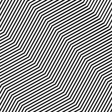 Çapraz, eğik, eğimli sallayarak, dalgalı, zikzak çizgiler. Irregula