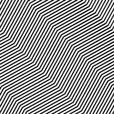 Çapraz, eğik, eğimli sallayarak, dalgalı, zikzak çizgiler. Irregula