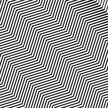 Çapraz, eğik, eğimli sallayarak, dalgalı, zikzak çizgiler. Irregula