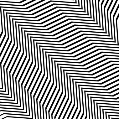 Çapraz, eğik, eğimli sallayarak, dalgalı, zikzak çizgiler. Irregula