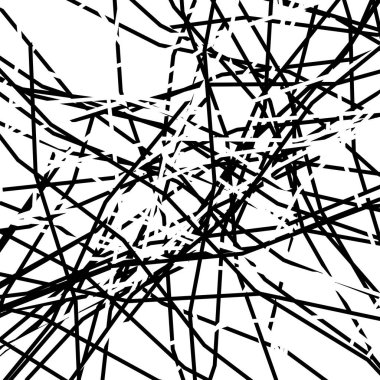 Deformasyon, rasgele çizgiler üzerinde bozulma etkisi ile soyut sanat