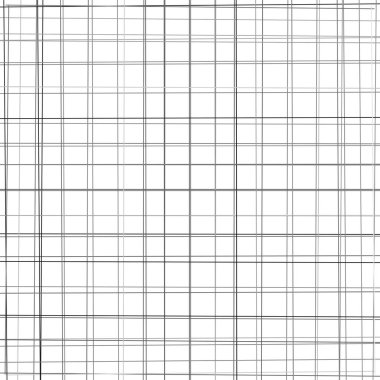 Dinamik, rasgele çizgiler ızgara, kafes. Crosshatch, karışık düz l
