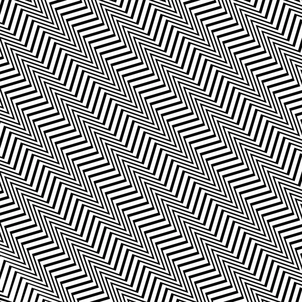 Diagonale, schuine, schuine zwaaiende, golvende, zigzag lijnen. Irregula — Stockvector