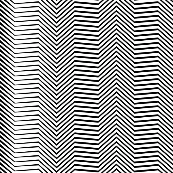Líneas onduladas, onduladas y zigzagueantes. Rayas paralelas irregulares, líneas wi — Vector de stock