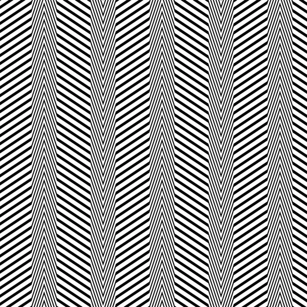 Líneas onduladas, onduladas y zigzagueantes. Rayas paralelas irregulares, líneas wi — Vector de stock