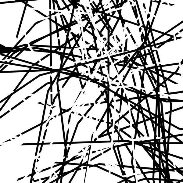 Art abstrait avec déformation, effet de distorsion sur des lignes aléatoires — Image vectorielle