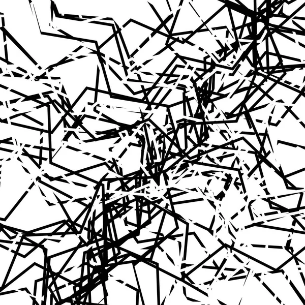 Абстрактное искусство с деформацией, эффектом дисторсии на случайные линии — стоковый вектор