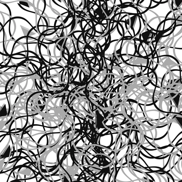 Grayscale / greyscale arte abstrata com deformação, distorção —  Vetores de Stock