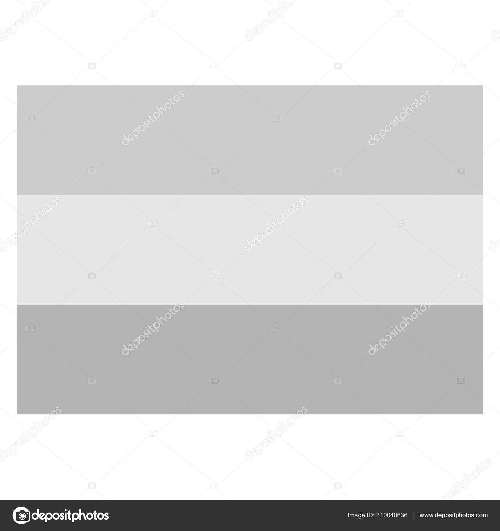 3 color (tricolor) flag template Stock Vector Image by