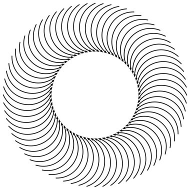 Döndürmek, döndürmek, kavramları döndürmek için radikal, dairesel bir ok. Konsantrasyon