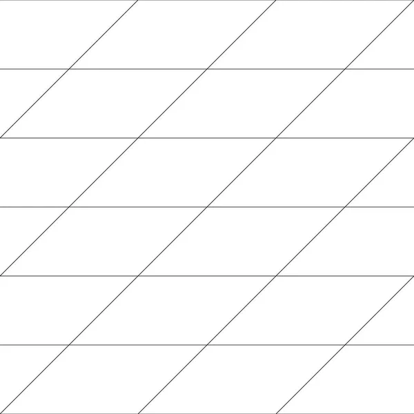 Diagonal, tilt, lean units grid, mesh, grating. Regular angle li — Stock Vector