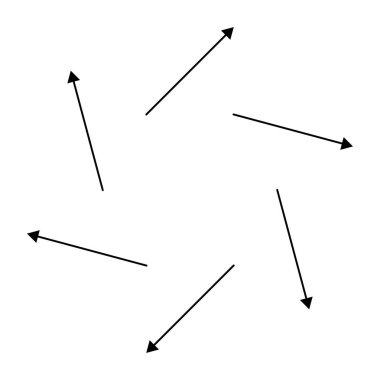 Döngü için dairesel oklar, temaları tekrarla. İlerleme, süreç, artı