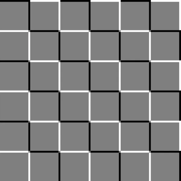 Versetzte Quadrate nahtlose geometrische Muster. Prägung, Einrückung Quadrat — Stockvektor