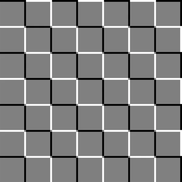 Quadrados compensados padrão geométrico sem costura. Gravar, quadrado do travessão — Vetor de Stock