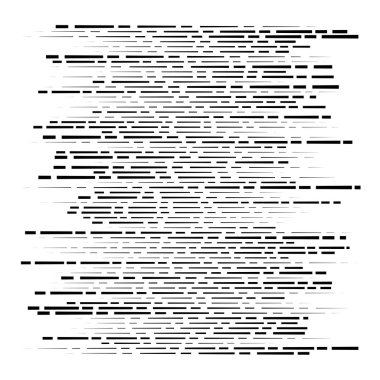 Rastgele segmentlenmiş çizgiler. dinamik çizgi, düzensiz çizgi