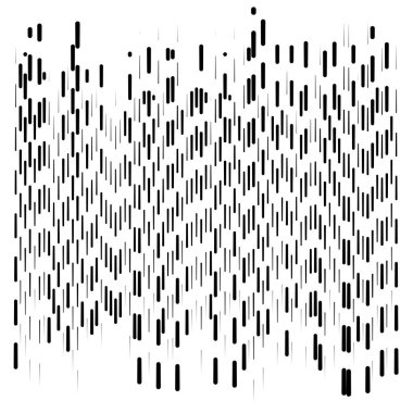 Rastgele segmentlenmiş çizgiler. dinamik çizgi, düzensiz çizgi