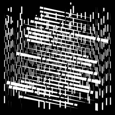ızgara, örgü soyut geometrik desen. segmentli kesişen doğrular
