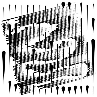 ızgara, örgü soyut geometrik desen. segmentli kesişen doğrular