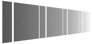 3d segmentli, kesik çizgiler geometrik desen. Yok ol, yok ol.
