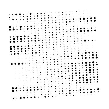 Nokta, yarı ton elementi. benek, stipple geometrik desen. Cır