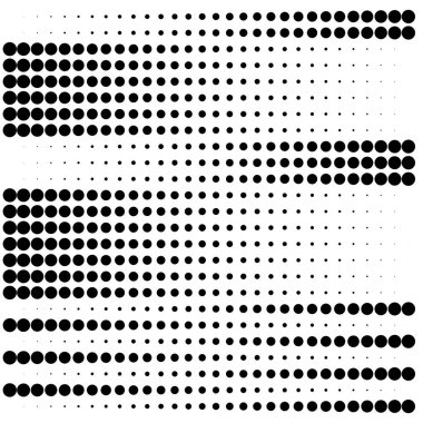 Nokta, yarı ton elementi. benek, stipple geometrik desen. Cır