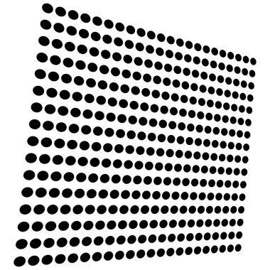 Nokta, yarı ton elementi. benek, stipple geometrik desen. Cır