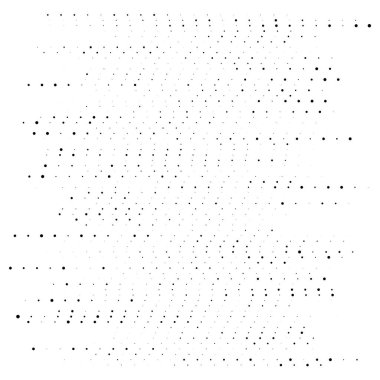 Rastgele noktalar yarım ton. Rastgele benek, benek geometrik