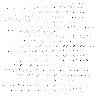 Rastgele noktalar yarım ton. Rastgele benek, benek geometrik