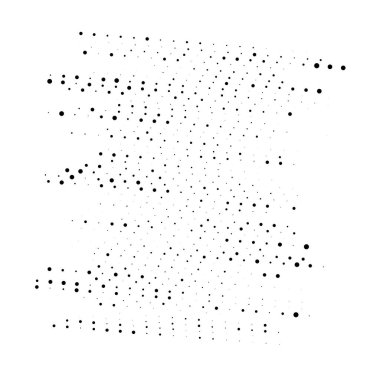 Rastgele noktalar yarım ton. Rastgele benek, benek geometrik