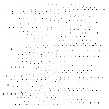 Rastgele noktalar yarım ton. Rastgele benek, benek geometrik