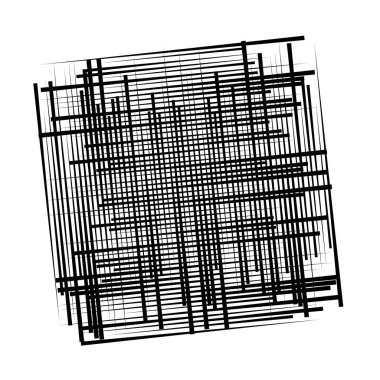 Rastgele çizgiler, ağ. Dinamik, düzensiz çakışma, kesişme!