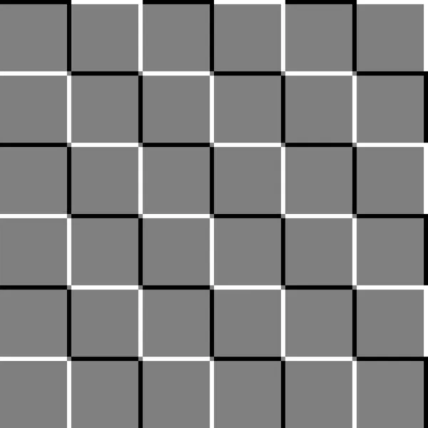 オフセット正方形シームレスジオメトリパターン。エンボス、インデント正方形 — ストックベクタ