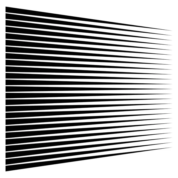 Horizontale Linien, Streifen geometrisches Muster. gerade Parallele s — Stockvektor