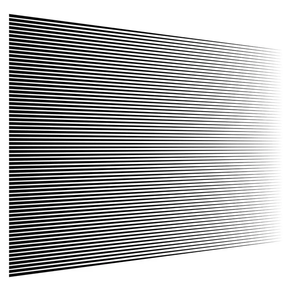 Líneas horizontales, rayas. Rayas paralelas rectas, tiras. Ed. — Archivo Imágenes Vectoriales
