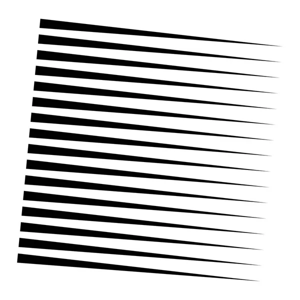 Líneas horizontales, rayas patrón geométrico. Paralelo recto s — Vector de stock