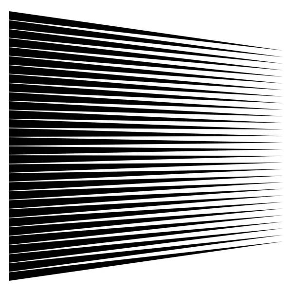 Horizontale Linien, Streifen geometrisches Muster. gerade Parallele s — Stockvektor