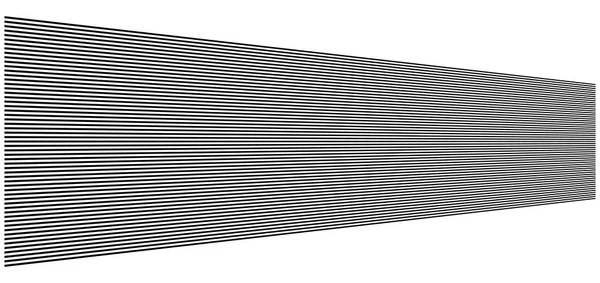 3D-Linien. gerade parallele Streifen in der Perspektive. Streifen, stre — Stockvektor