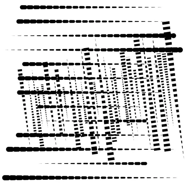 抽象网格，任意散乱块，片断的网格。 几何 — 图库矢量图片