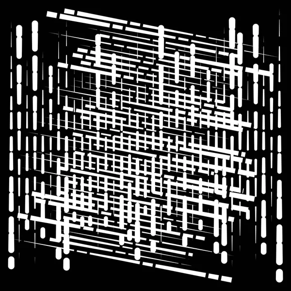 Siatka, siatka abstrakcyjny wzór geometryczny. segmentowane linie przekroju poprzecznego — Wektor stockowy