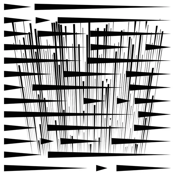 격자, 추상적 인 기하학적 패턴. 조각난 교차 선들 — 스톡 벡터
