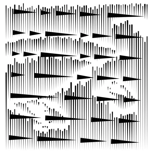 Grade, malha padrão geométrico abstrato. linhas de intersecção segmentadas — Vetor de Stock