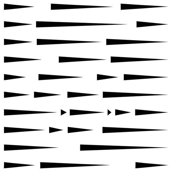 动态虚线，分段线型。 不规则条纹。 斯特拉 — 图库矢量图片