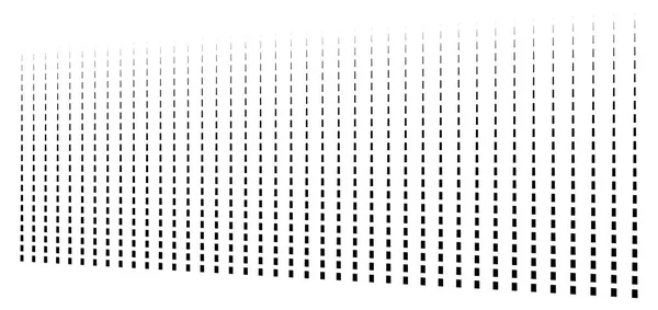 3d linhas tracejadas padrão geométrico. Listras irregulares na perspectiva — Vetor de Stock