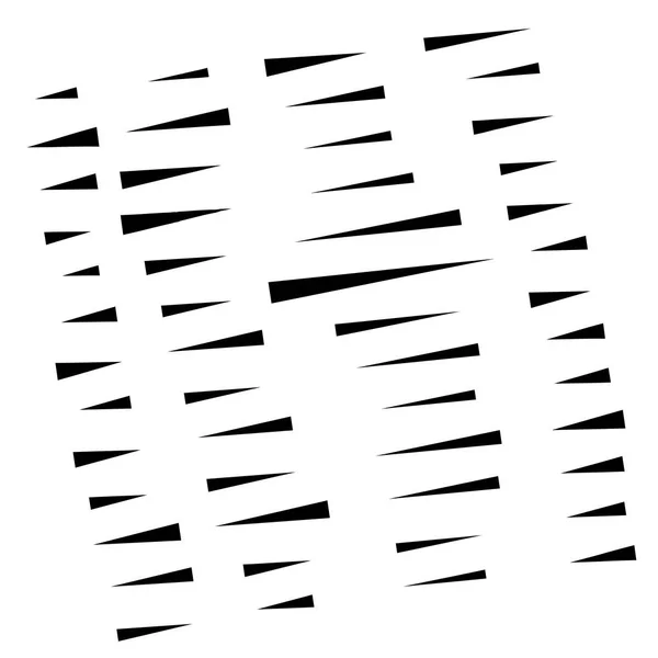 Dashed irregular lines. segment horizontal stripes / lines. stra — Stock Vector
