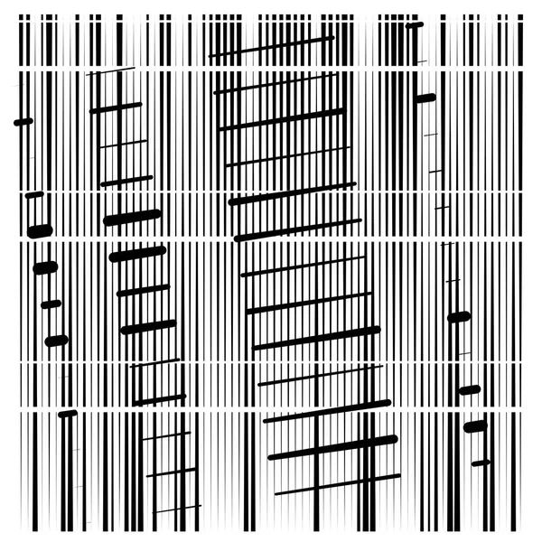 Willekeurig raster, mesh patroon. raspen, trellis textuur. intermitten — Stockvector